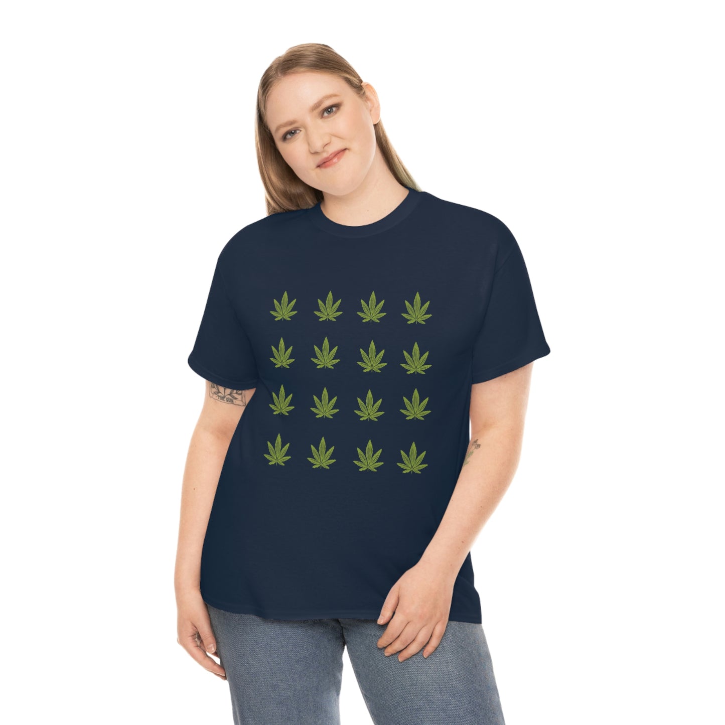"Weed Print" Unisex Heavy Cotton Tee