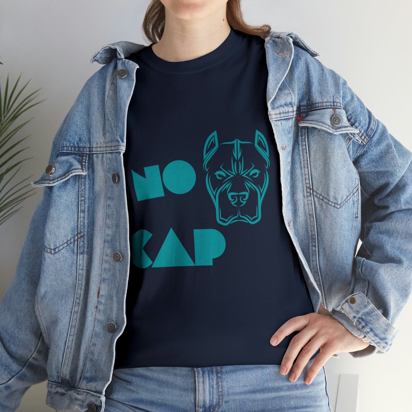 ''NO CAP " Unisex Heavy Cotton Tee