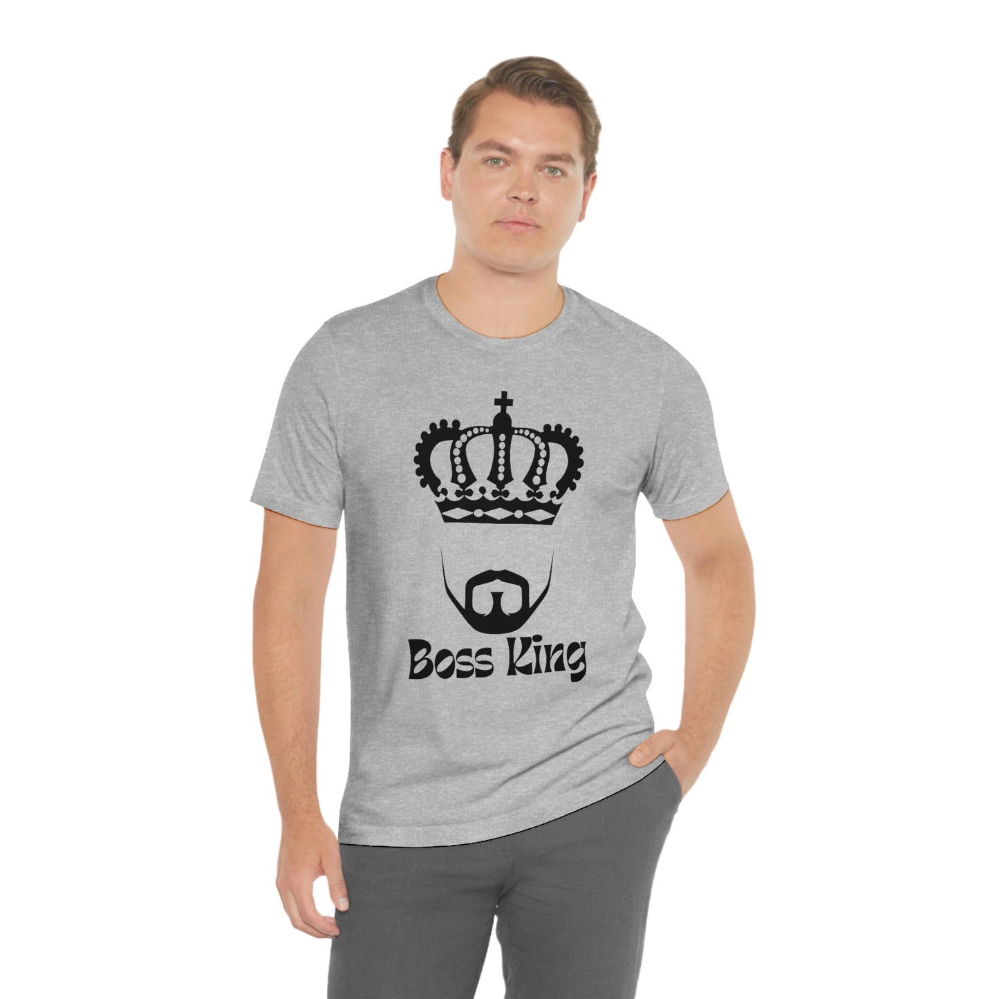 "Boss King" - Unisex Jersey Short Sleeve Tee