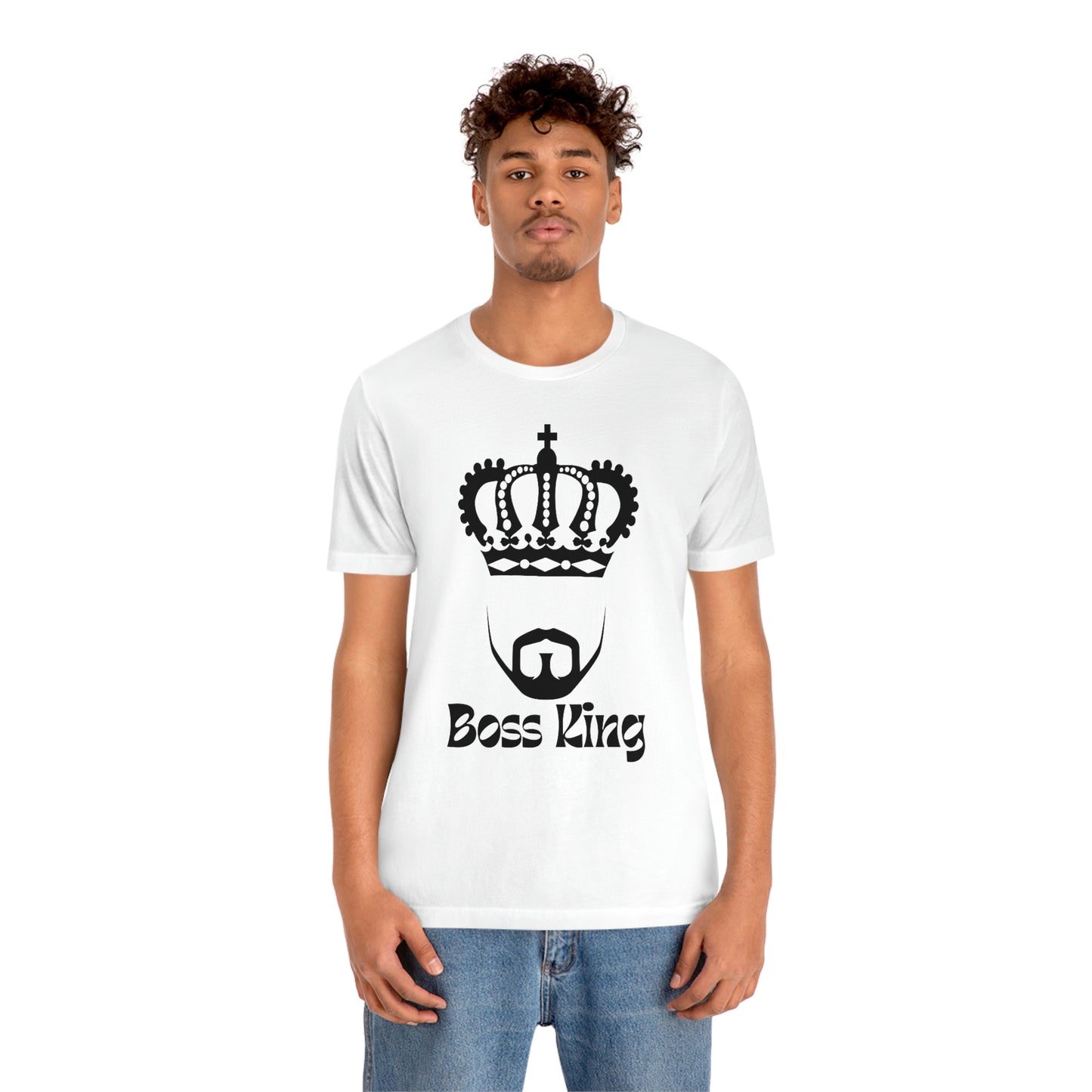 "Boss King" - Unisex Jersey Short Sleeve Tee