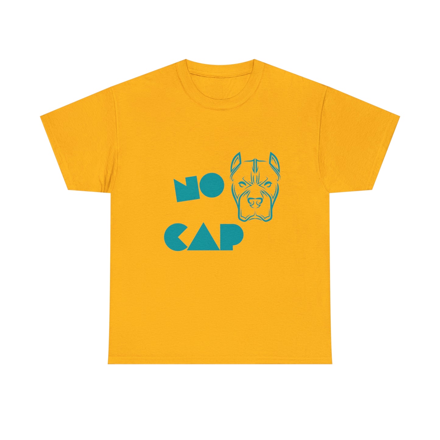 ''NO CAP " Unisex Heavy Cotton Tee