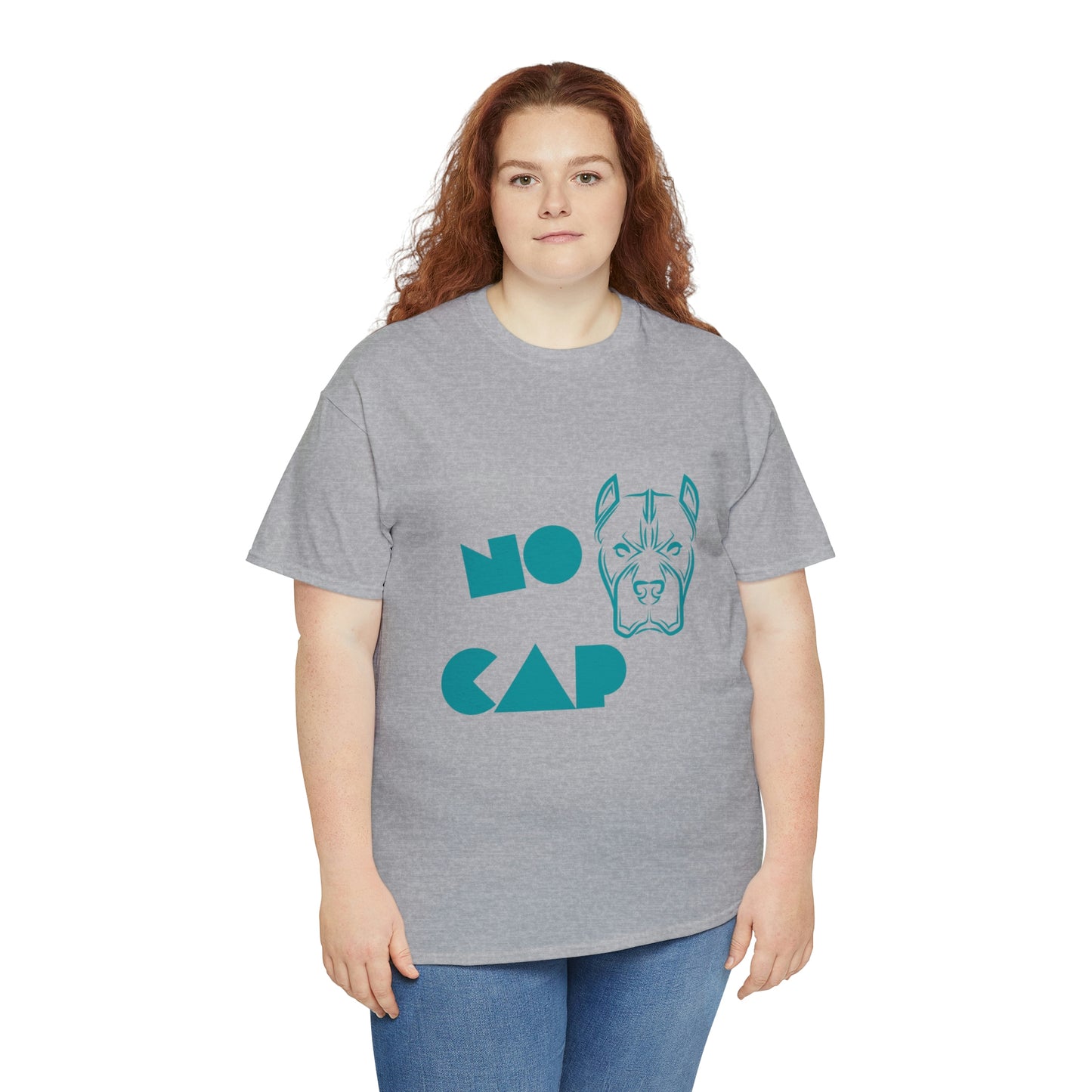 ''NO CAP " Unisex Heavy Cotton Tee