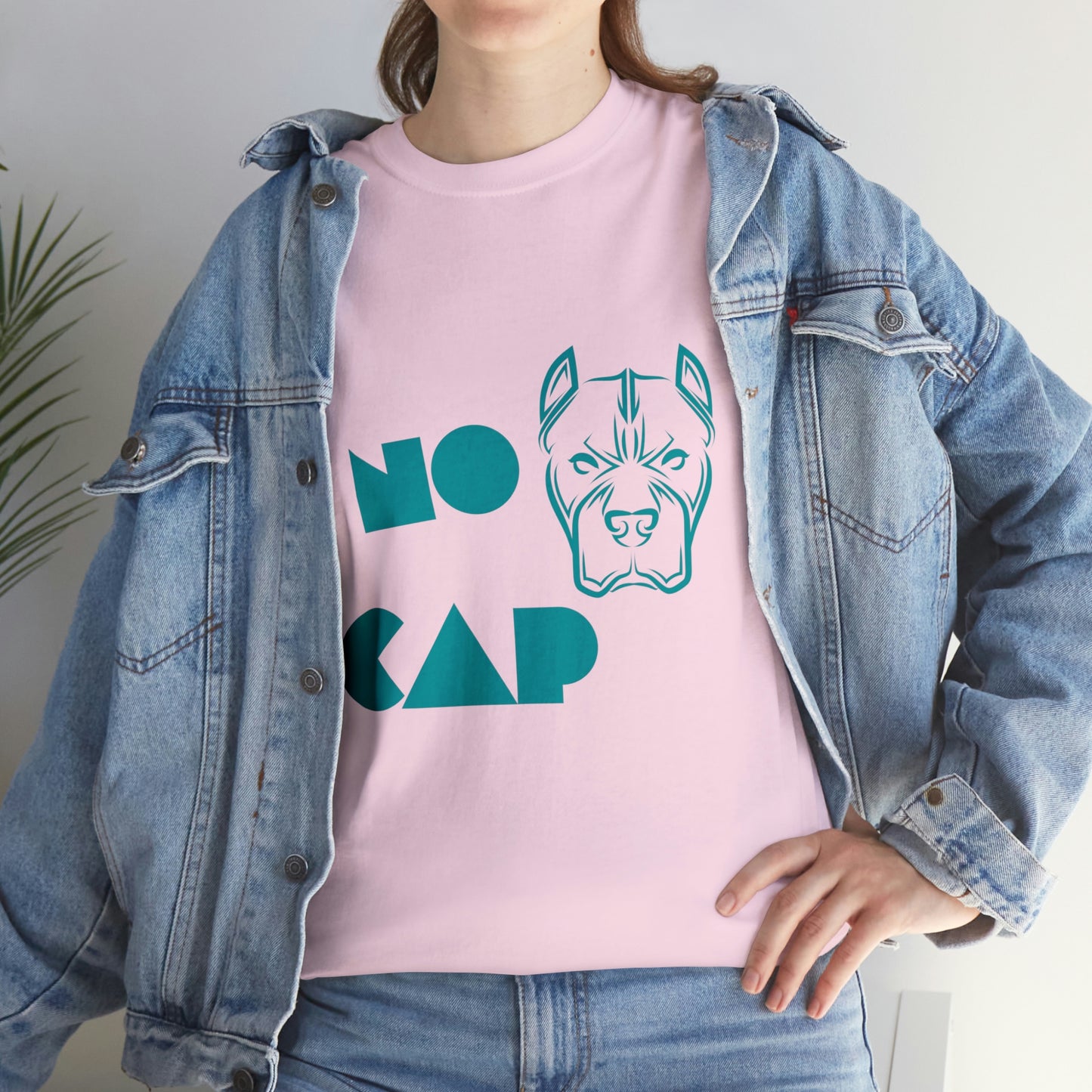 ''NO CAP " Unisex Heavy Cotton Tee