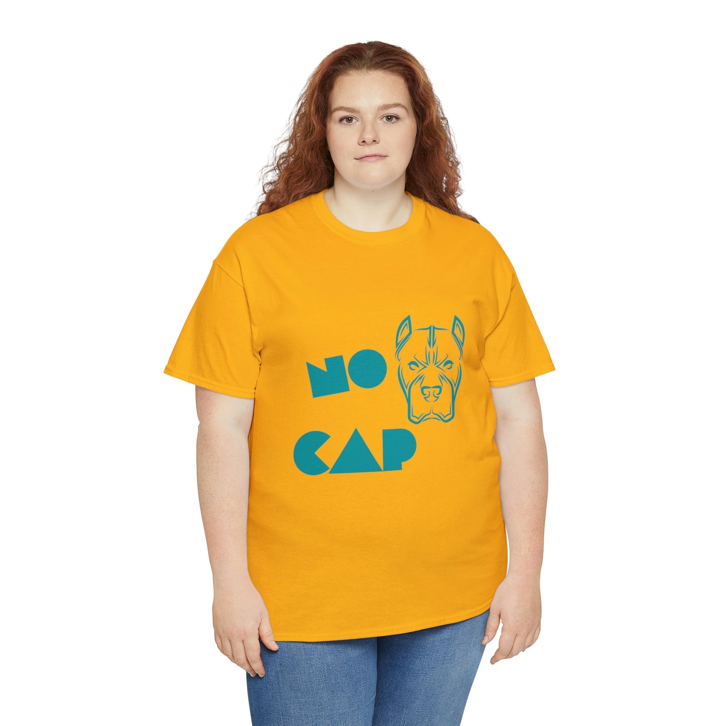 ''NO CAP " Unisex Heavy Cotton Tee