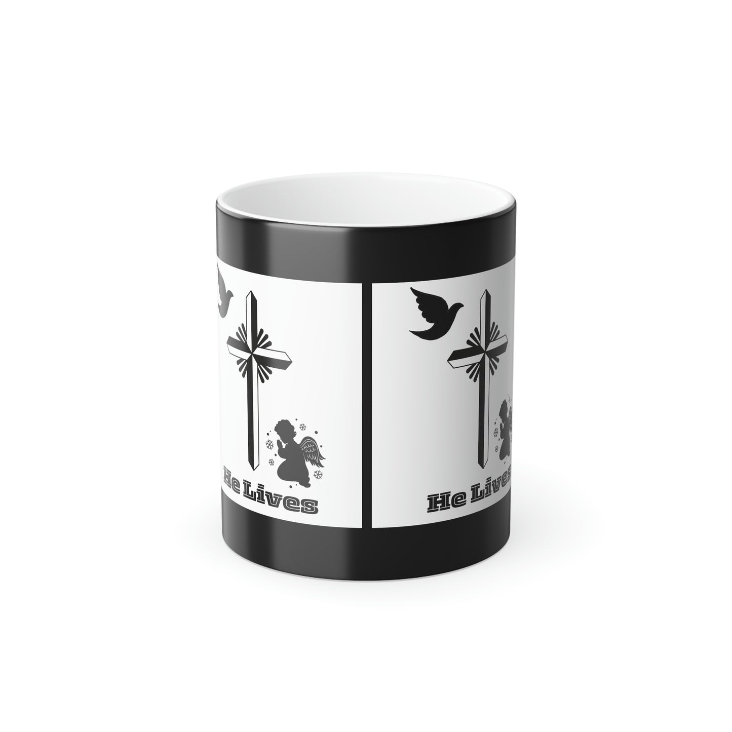 "He Lives" Color Morphing Mug, 11oz