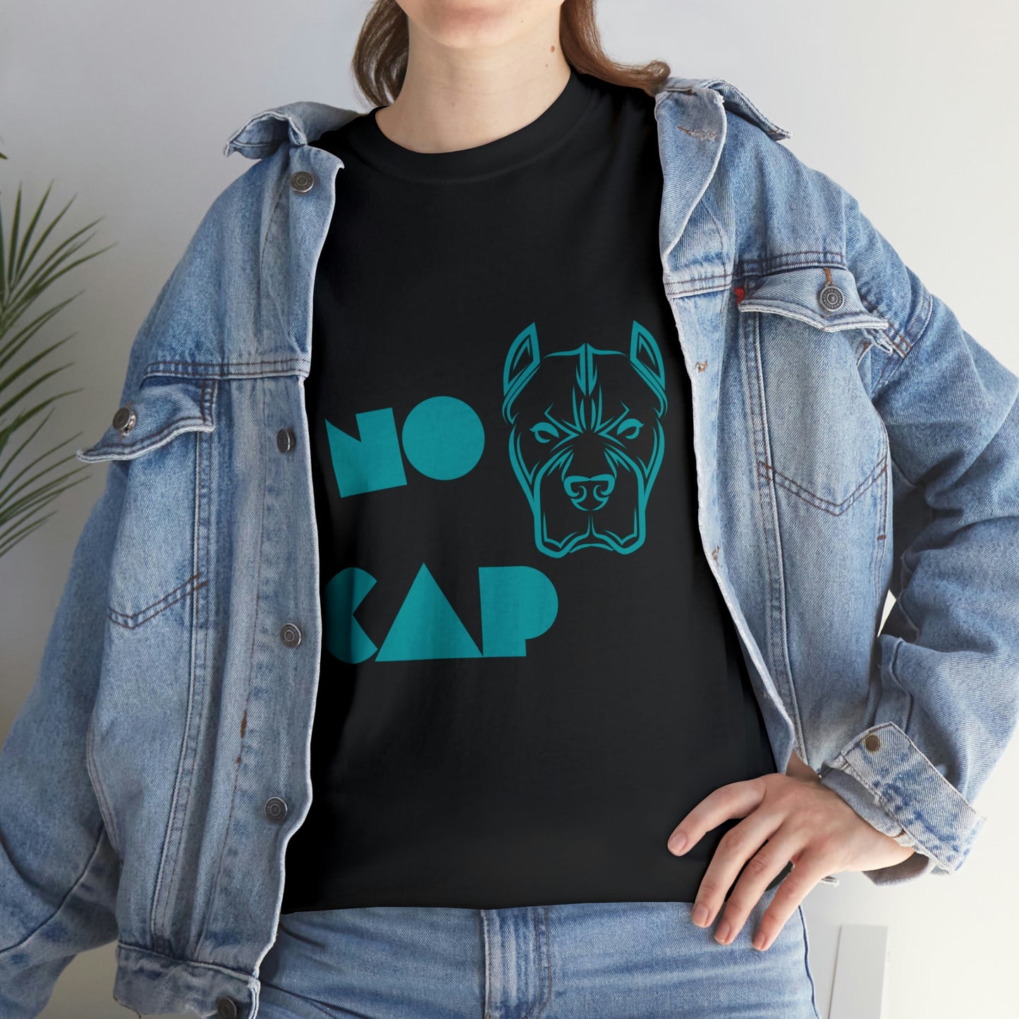 ''NO CAP " Unisex Heavy Cotton Tee