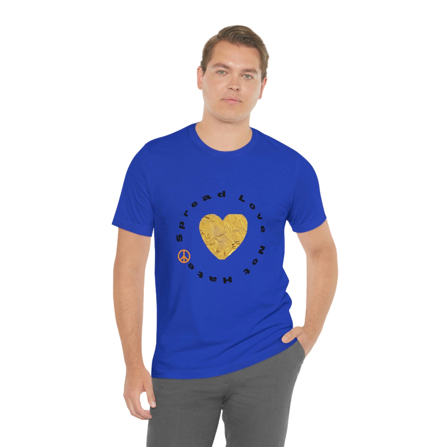 "Spread Love..." Unisex Jersey Short Sleeve Tee