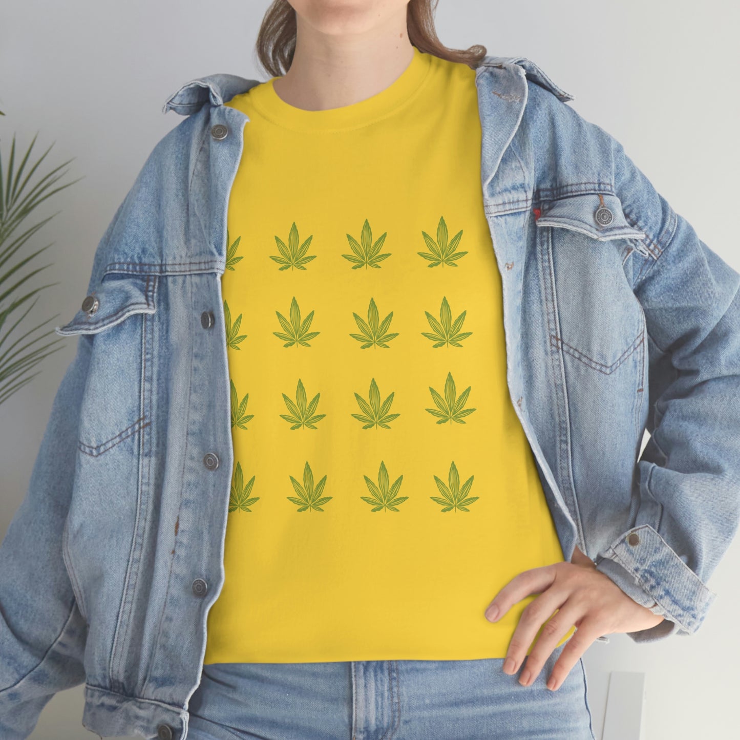 "Weed Print" Unisex Heavy Cotton Tee