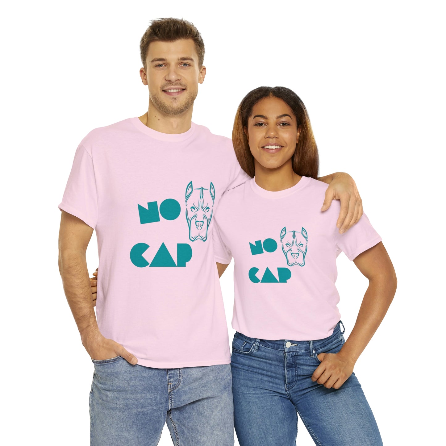 ''NO CAP " Unisex Heavy Cotton Tee