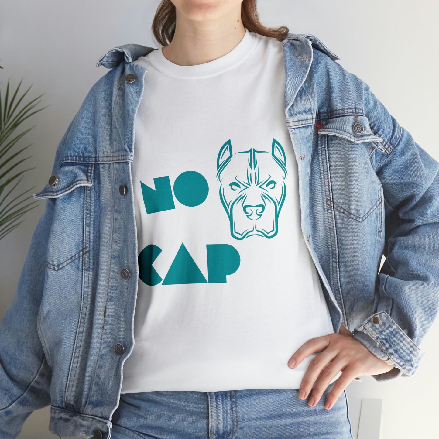 ''NO CAP " Unisex Heavy Cotton Tee