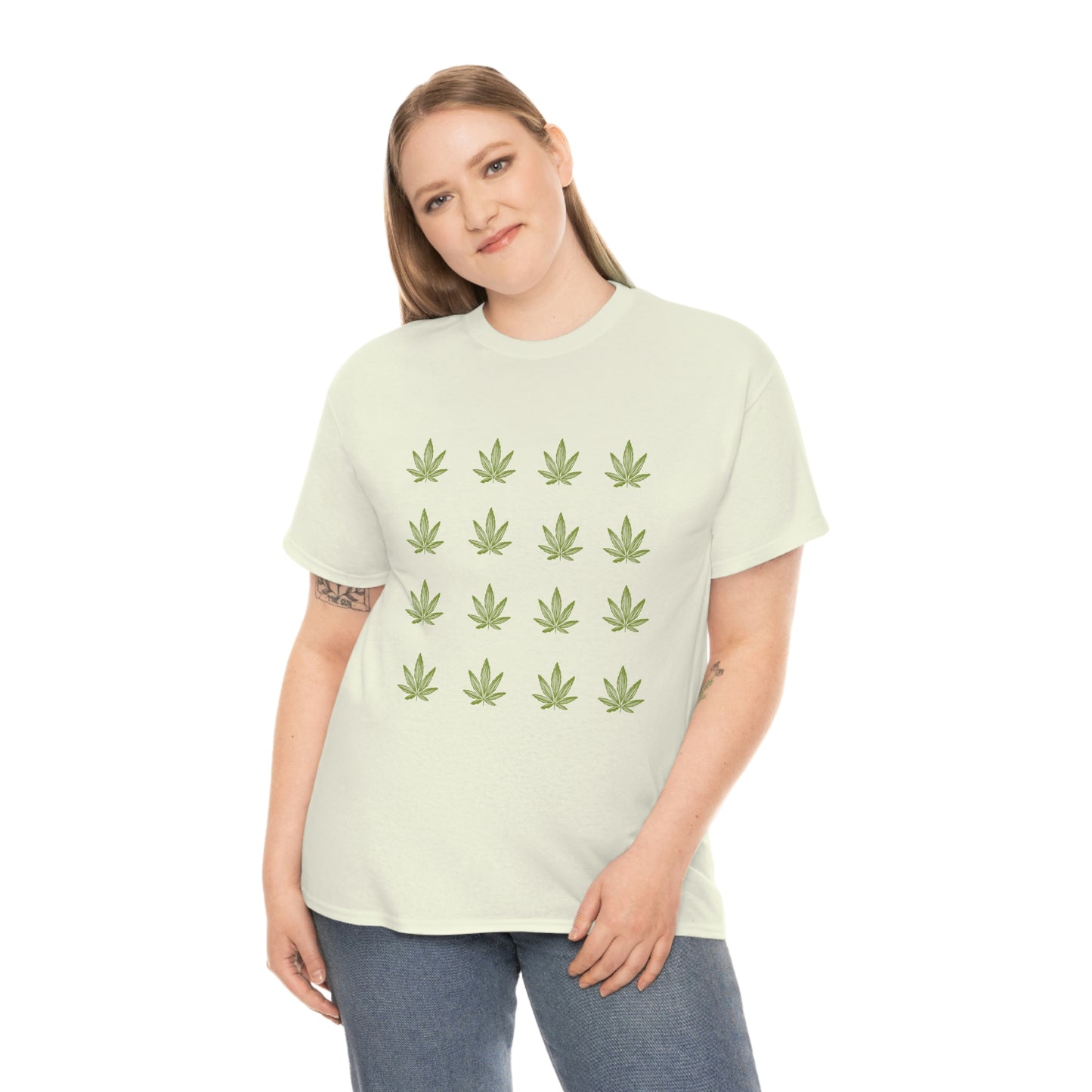 "Weed Print" Unisex Heavy Cotton Tee