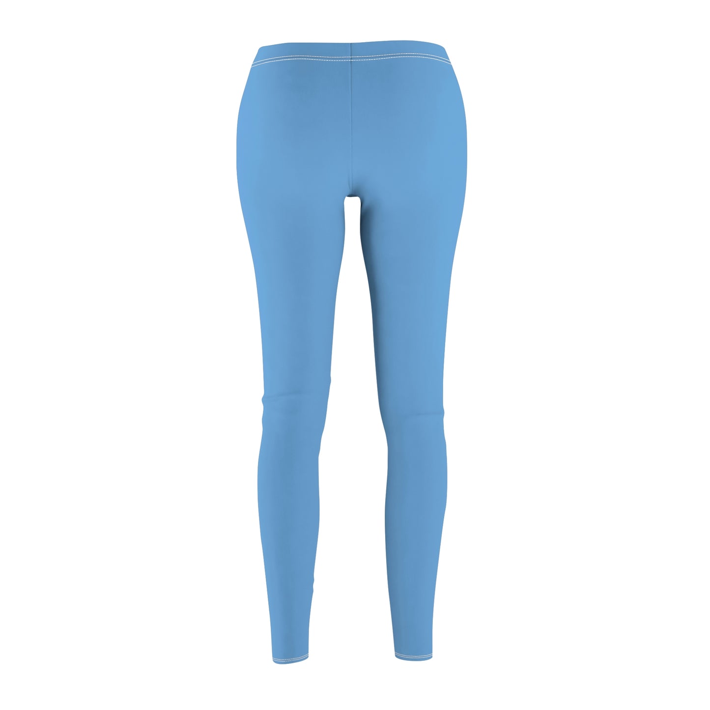 Light Blue "Queen of Everything" Women's Casual Leggings (AOP)