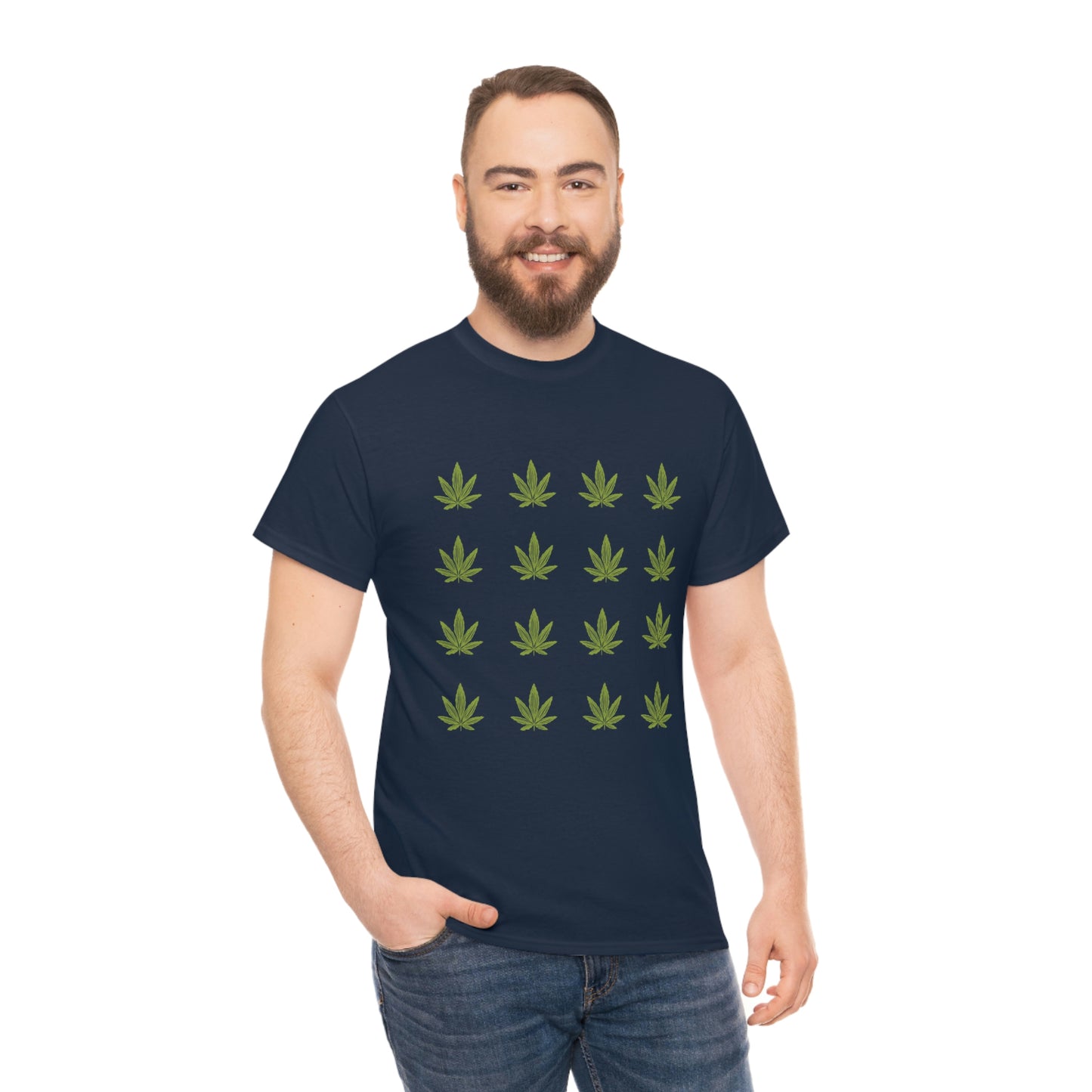"Weed Print" Unisex Heavy Cotton Tee