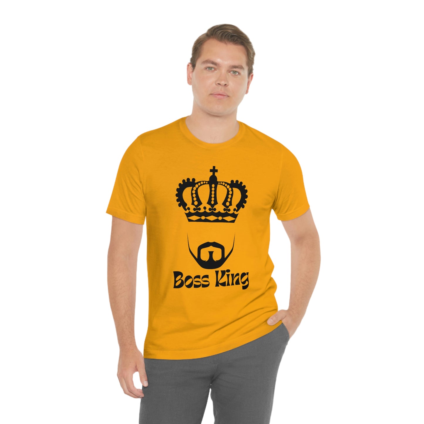 "Boss King" - Unisex Jersey Short Sleeve Tee