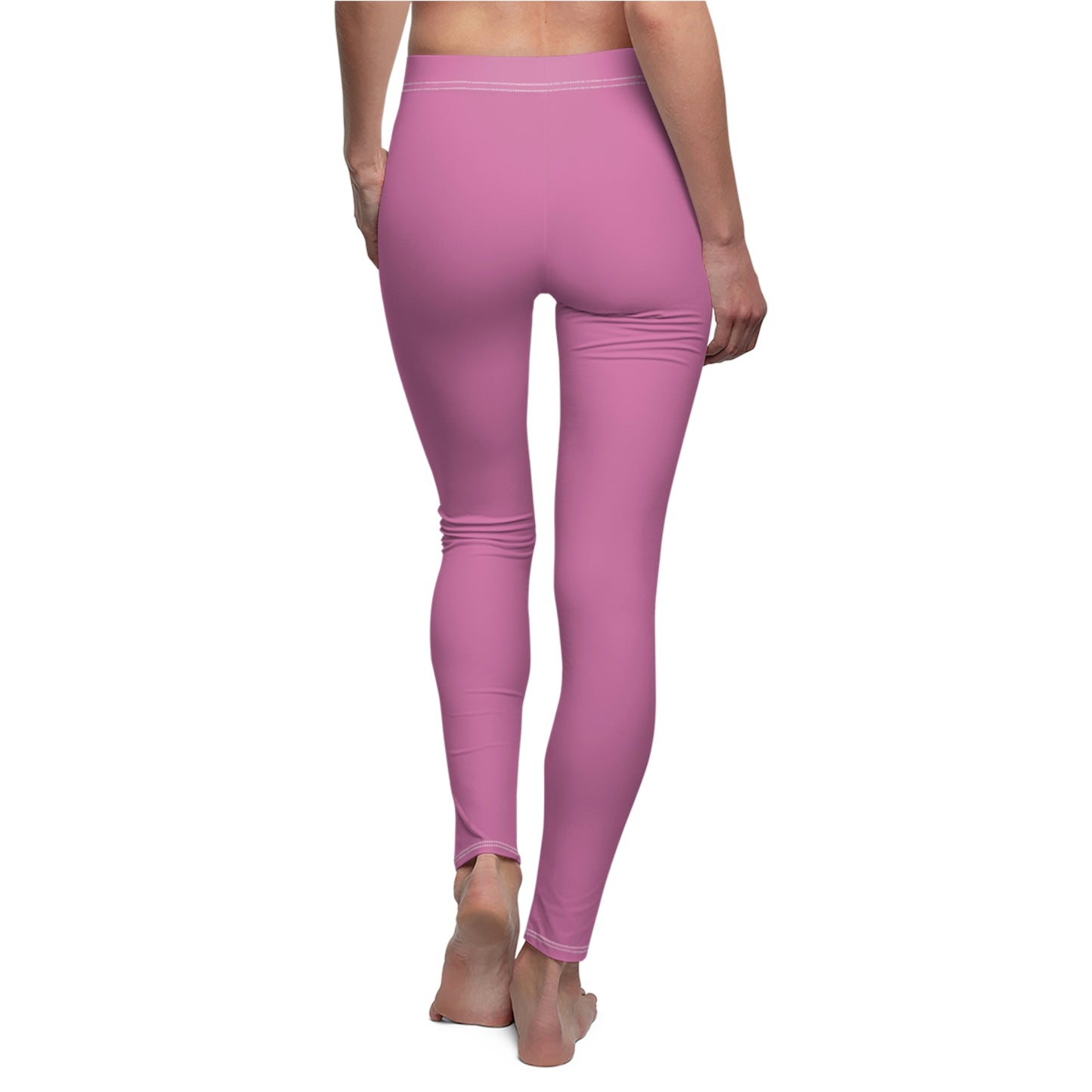 Light Pink - "Queen of Everything" Women's Casual Leggings (AOP)