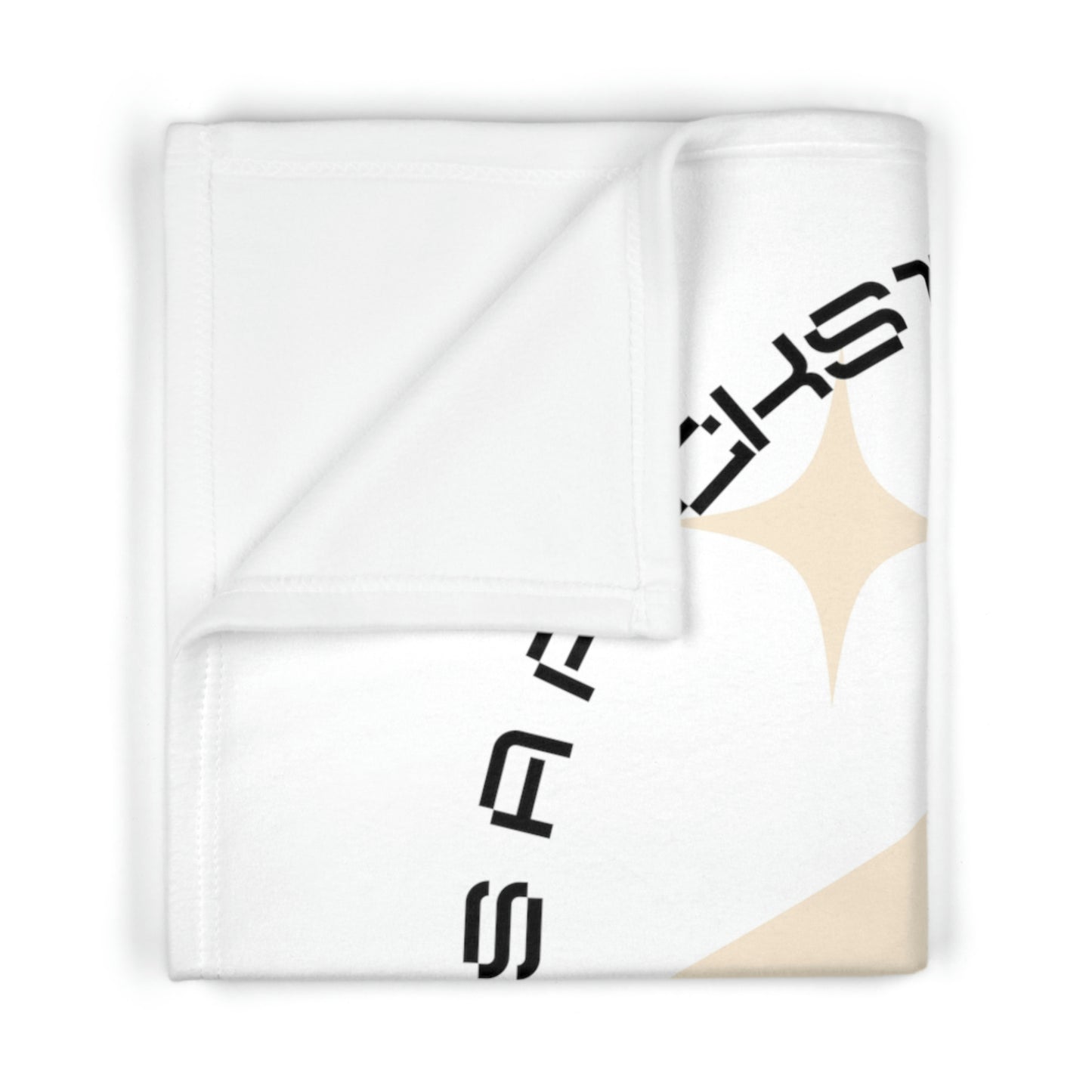 "My Grandma is a Rockstar" Large Design - Soft Fleece Baby Blanket