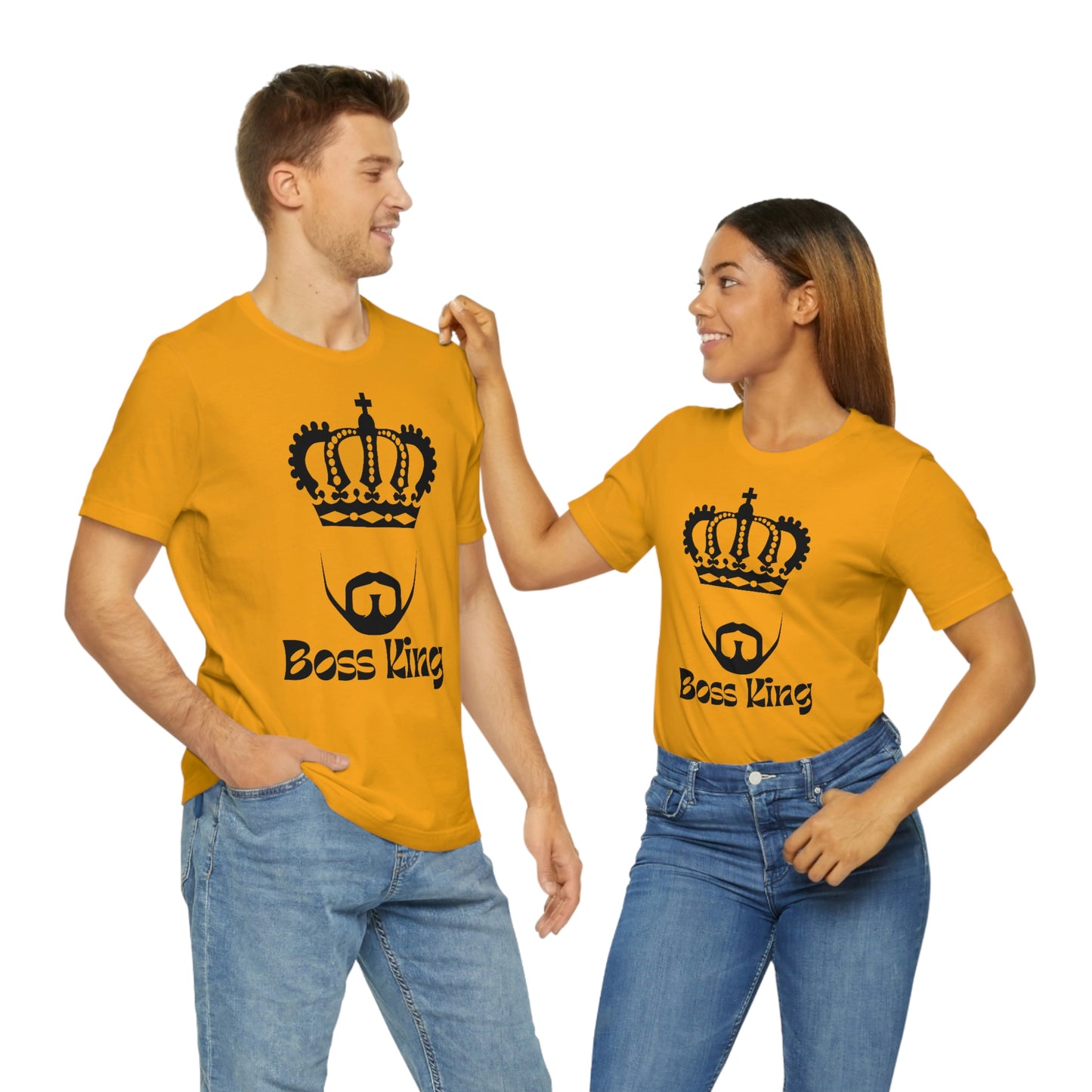 "Boss King" - Unisex Jersey Short Sleeve Tee