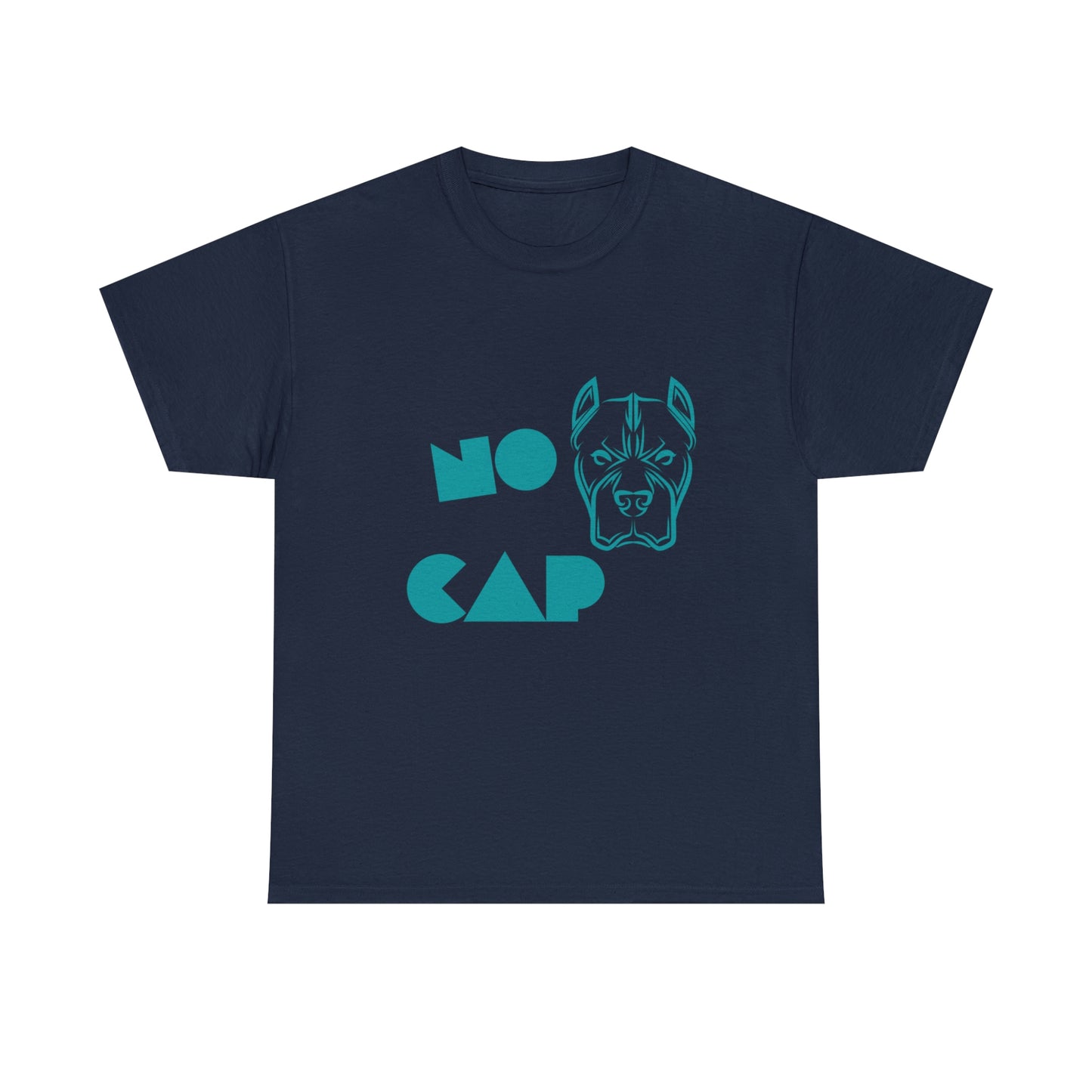 ''NO CAP " Unisex Heavy Cotton Tee