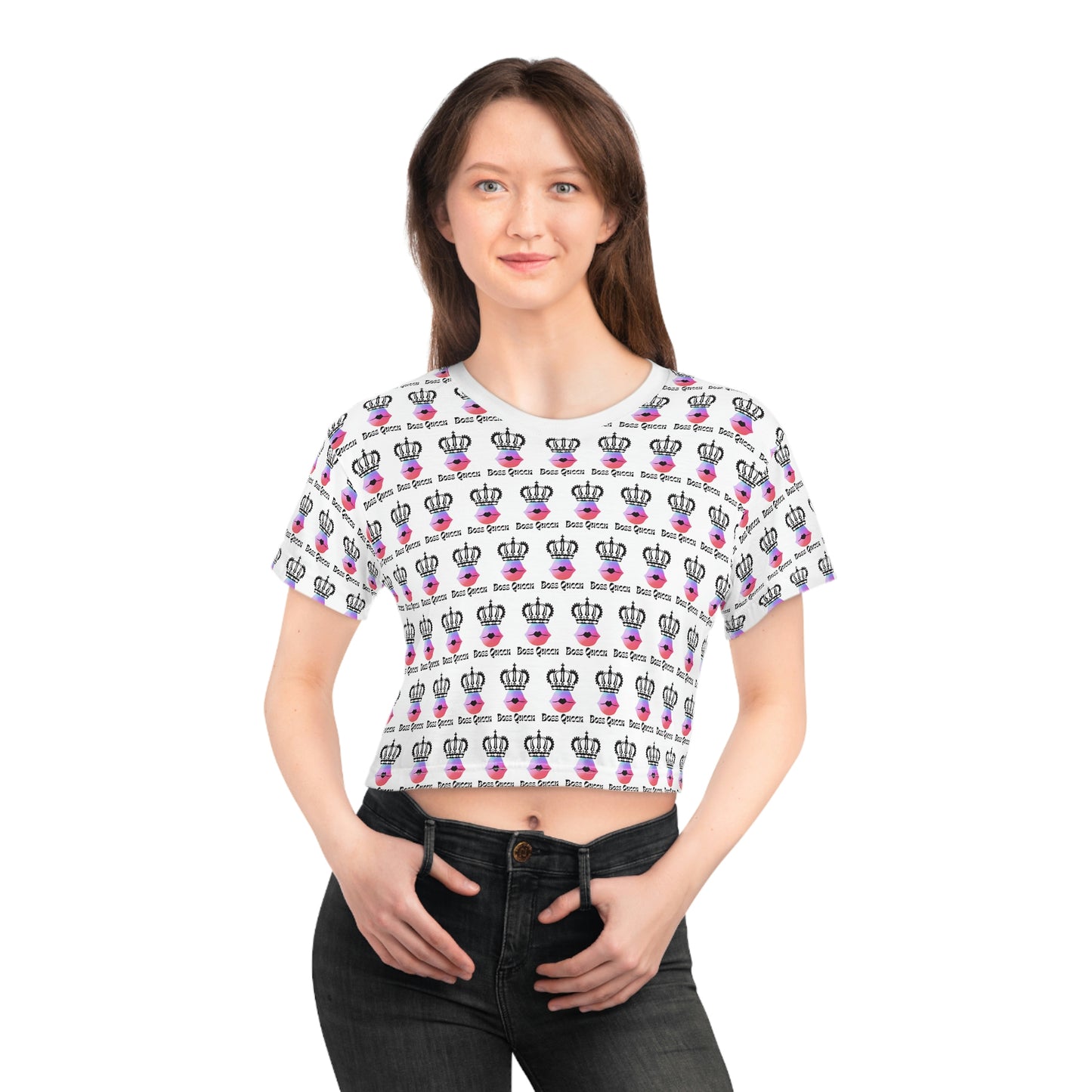 Boss Queen Crop Tee