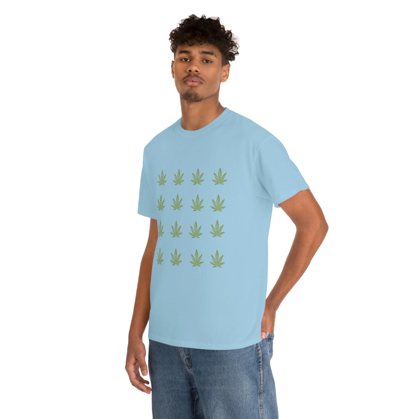 "Weed Print" Unisex Heavy Cotton Tee