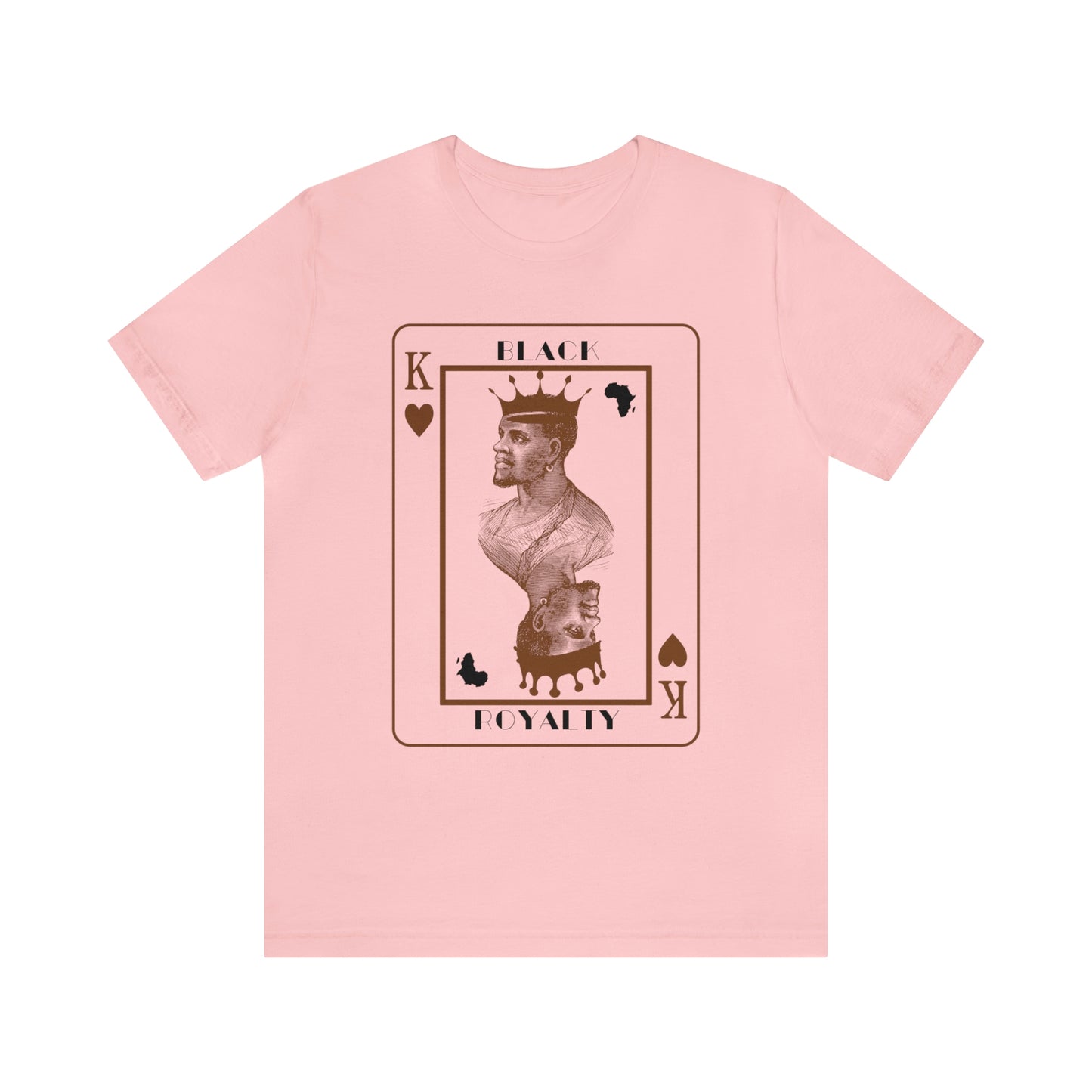 "King - Black Royalty" - Unisex Jersey Short Sleeve Tee