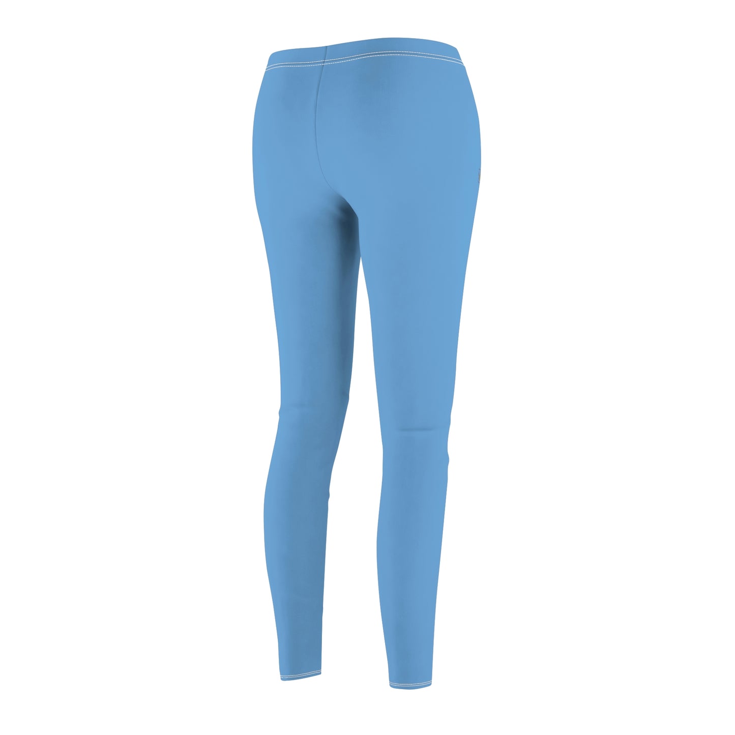 Light Blue "Queen of Everything" Women's Casual Leggings (AOP)