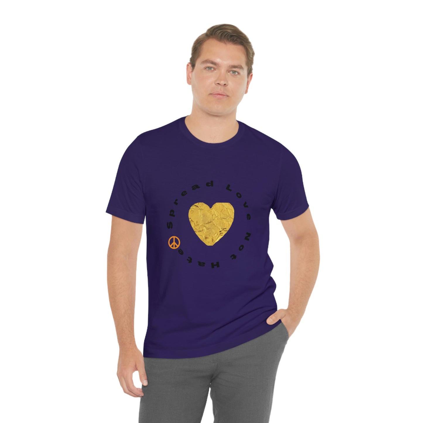 "Spread Love..." Unisex Jersey Short Sleeve Tee