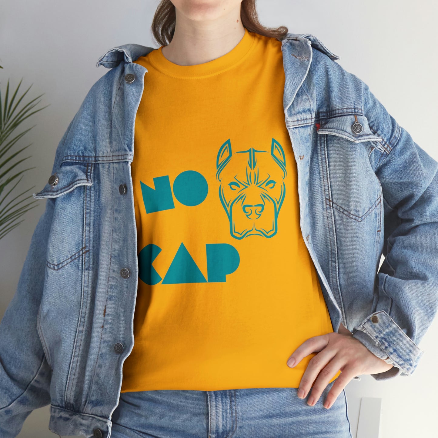 ''NO CAP " Unisex Heavy Cotton Tee