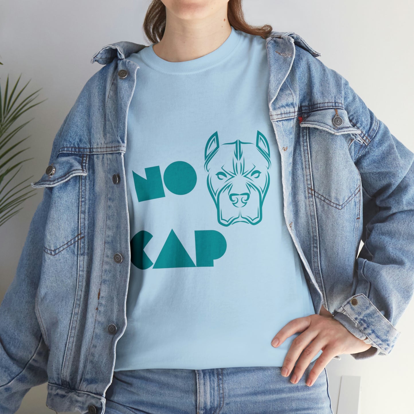 ''NO CAP " Unisex Heavy Cotton Tee