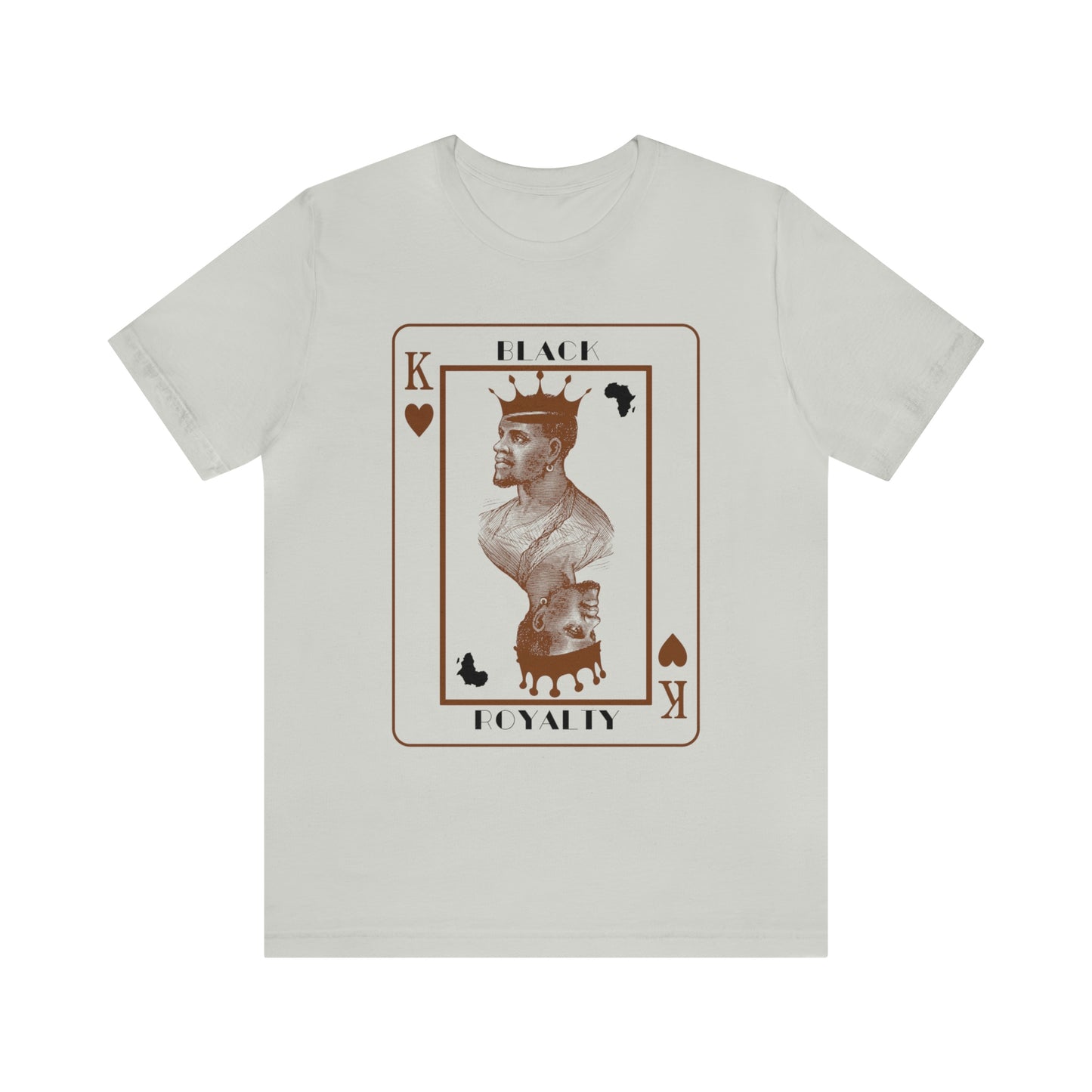 "King - Black Royalty" - Unisex Jersey Short Sleeve Tee
