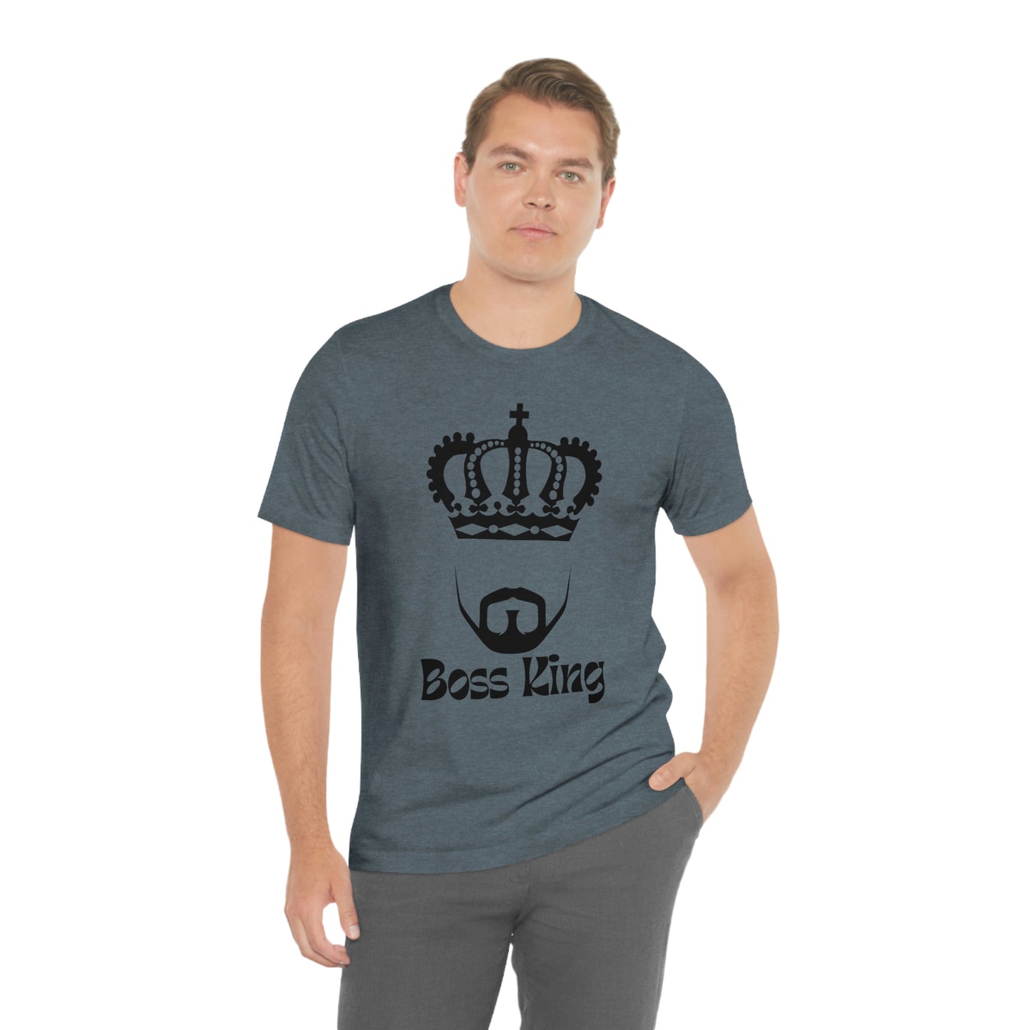 "Boss King" - Unisex Jersey Short Sleeve Tee