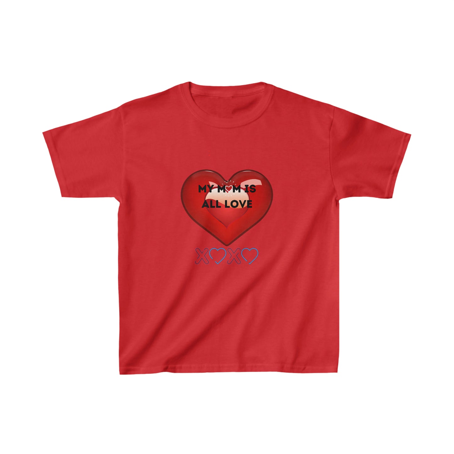 "My Mom is All Love" - Kids Heavy Cotton™ Tee
