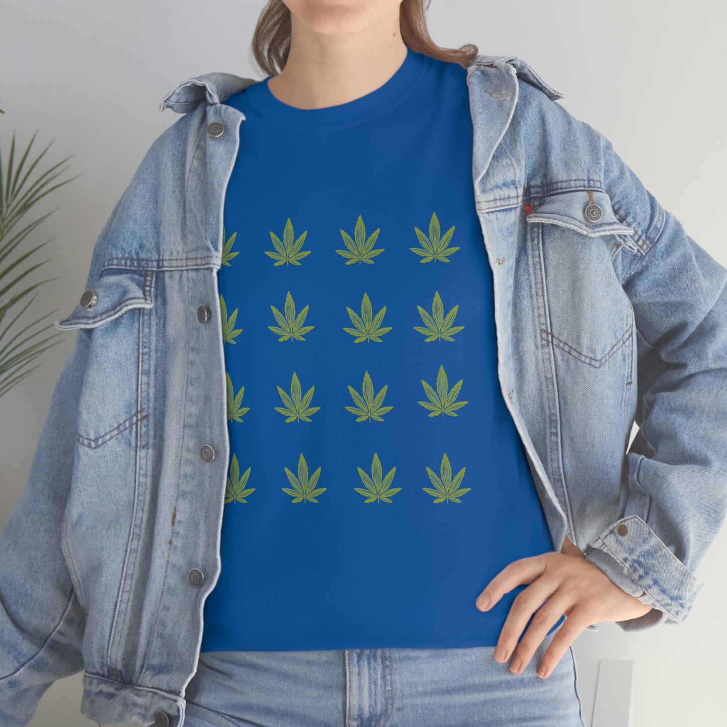 "Weed Print" Unisex Heavy Cotton Tee