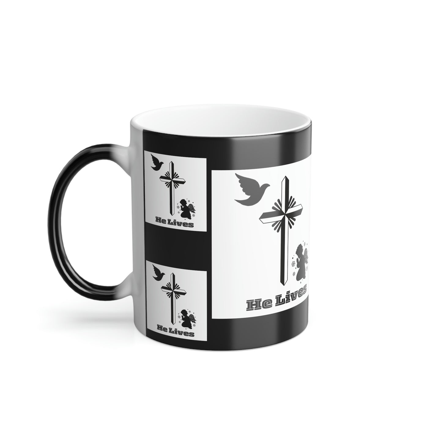 "He Lives" Color Morphing Mug, 11oz