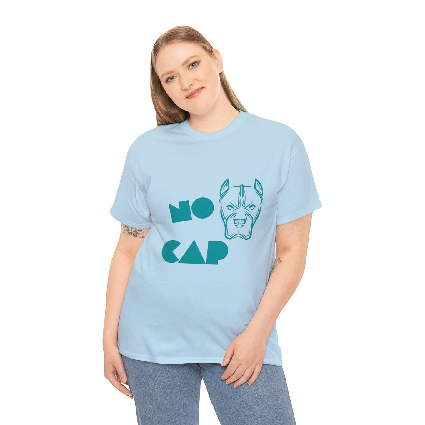 ''NO CAP " Unisex Heavy Cotton Tee