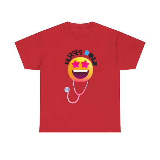 "Nurses Rule" - Unisex Heavy Cotton Tee