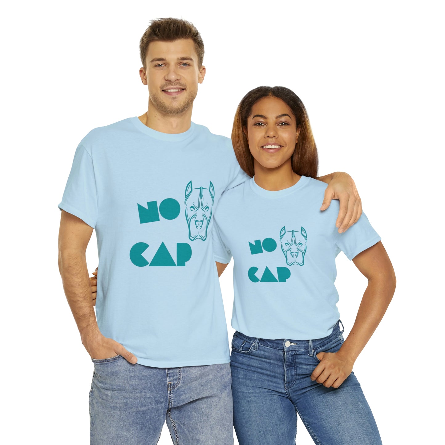 ''NO CAP " Unisex Heavy Cotton Tee