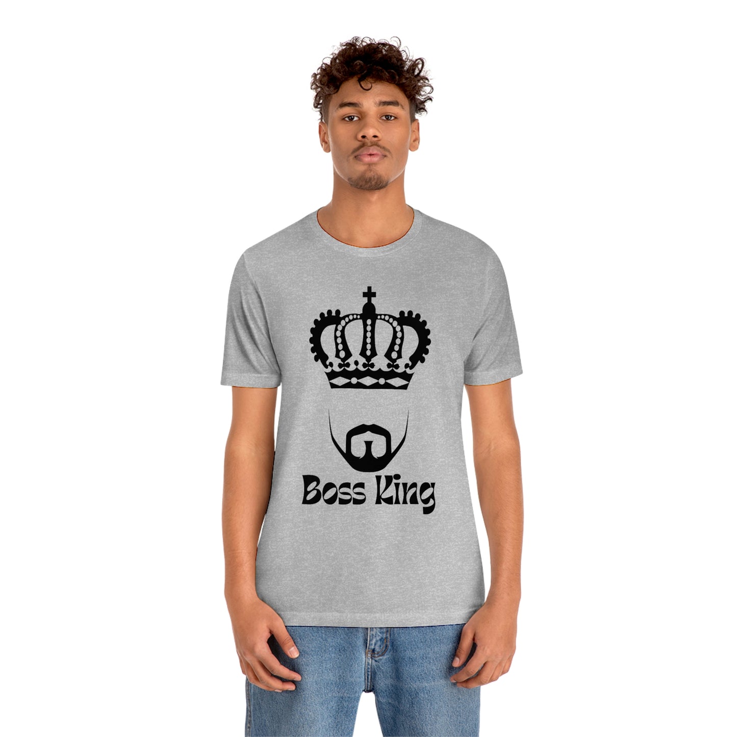 "Boss King" - Unisex Jersey Short Sleeve Tee
