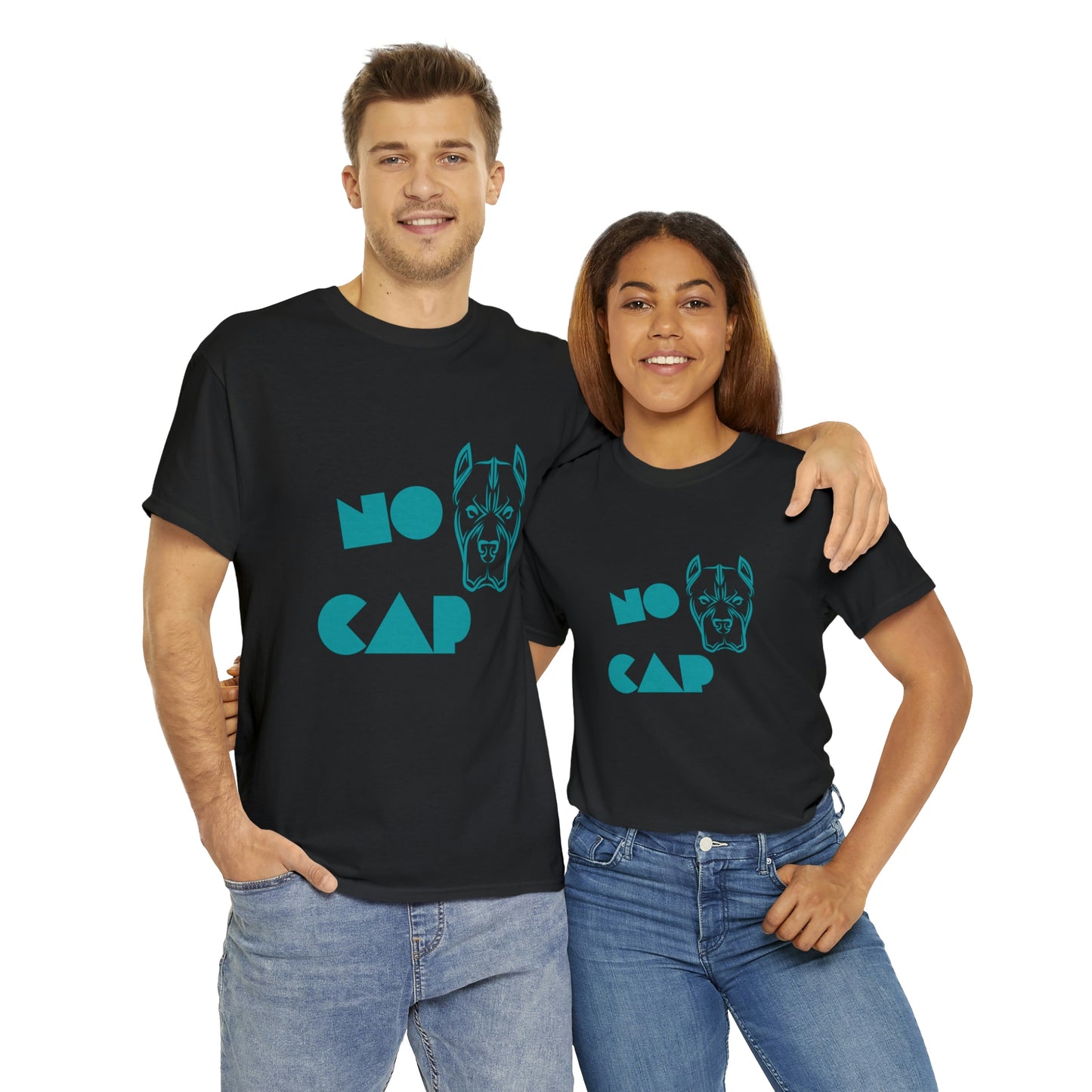 ''NO CAP " Unisex Heavy Cotton Tee