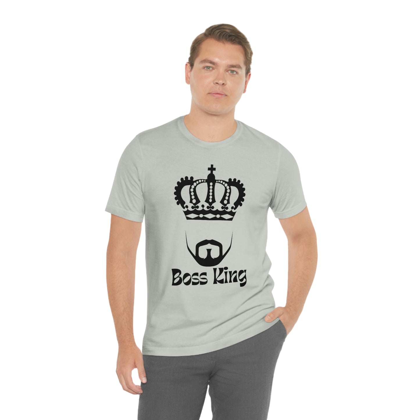 "Boss King" - Unisex Jersey Short Sleeve Tee