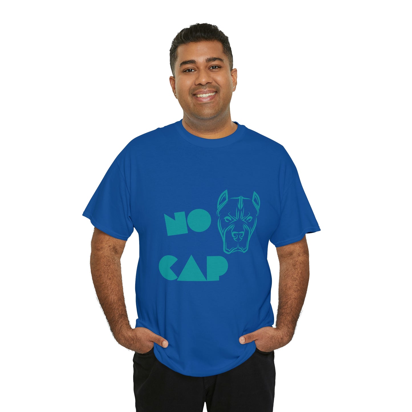 ''NO CAP " Unisex Heavy Cotton Tee