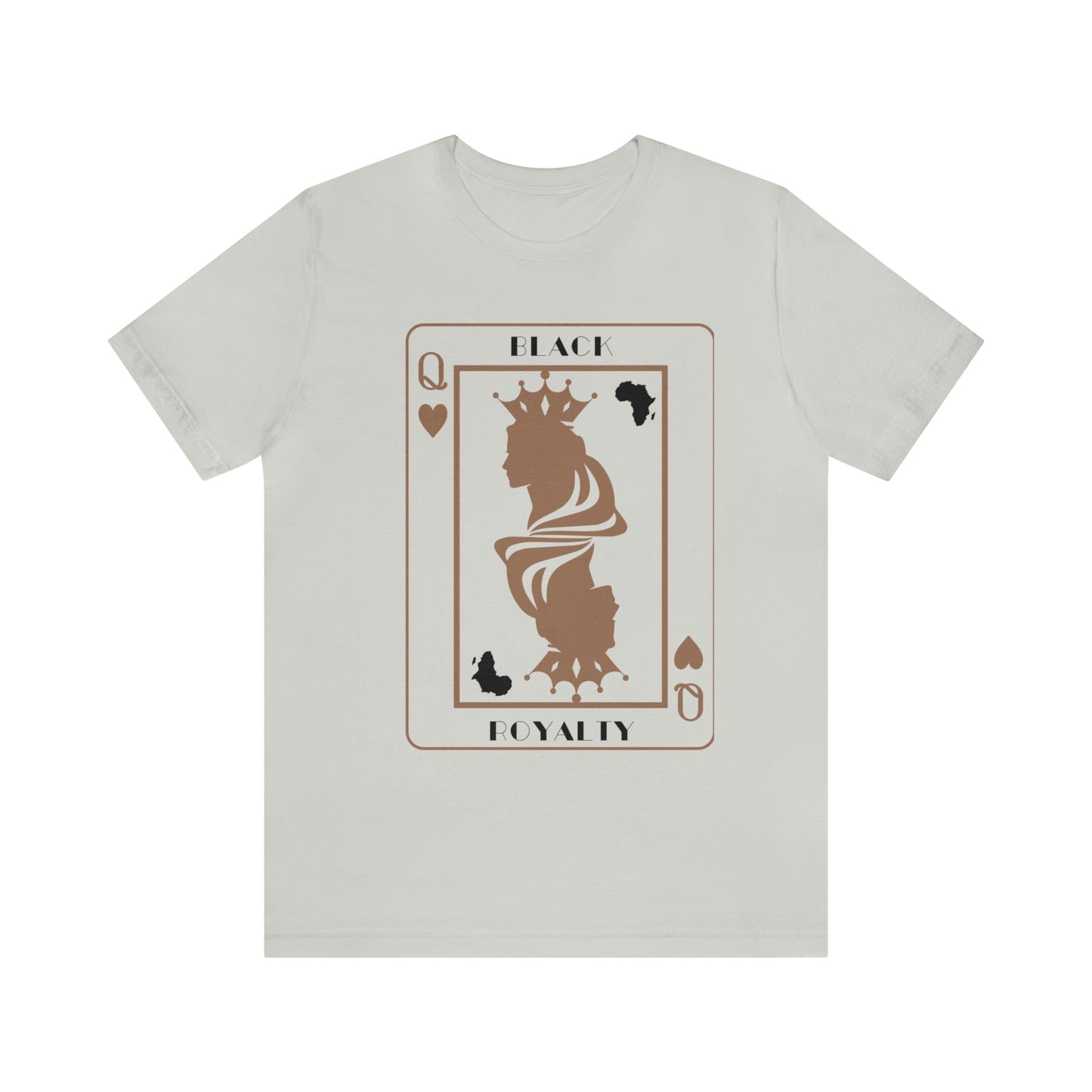 "Queen - Black Royalty" - Unisex Jersey Short Sleeve Tee