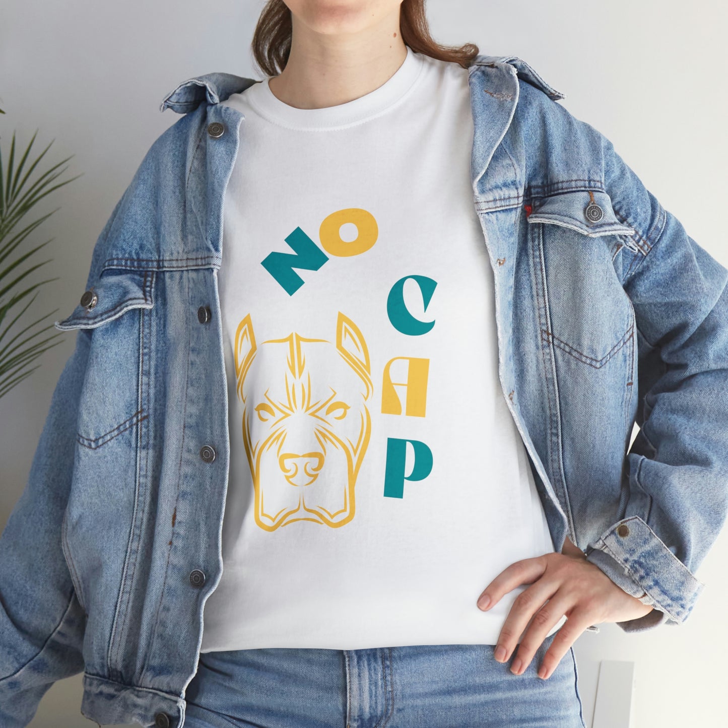 "NO CAP "Unisex Heavy Cotton Tee