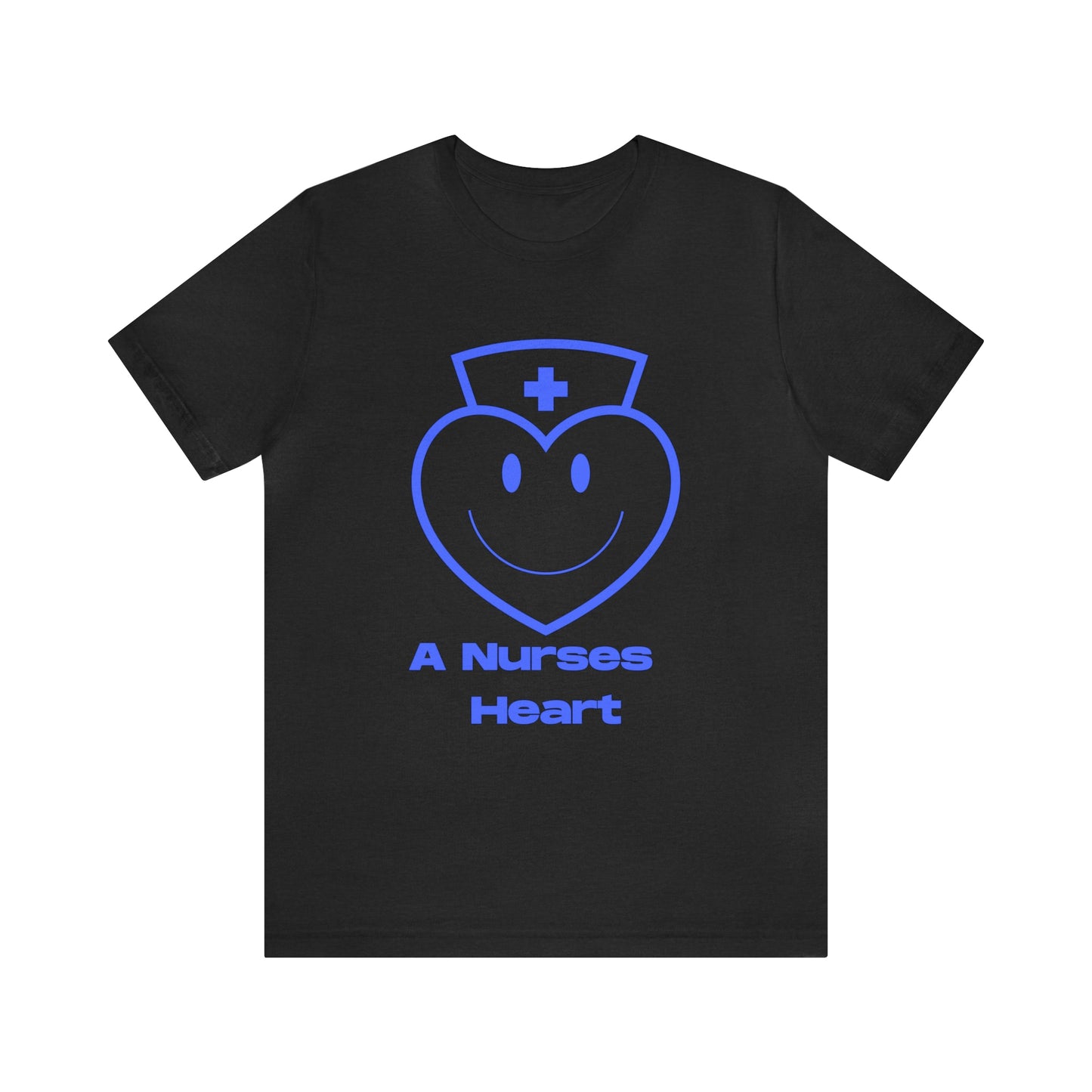 "A Nurses Heart" - Unisex Jersey Short Sleeve Tee