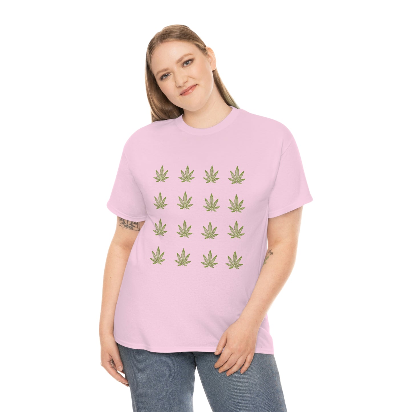 "Weed Print" Unisex Heavy Cotton Tee