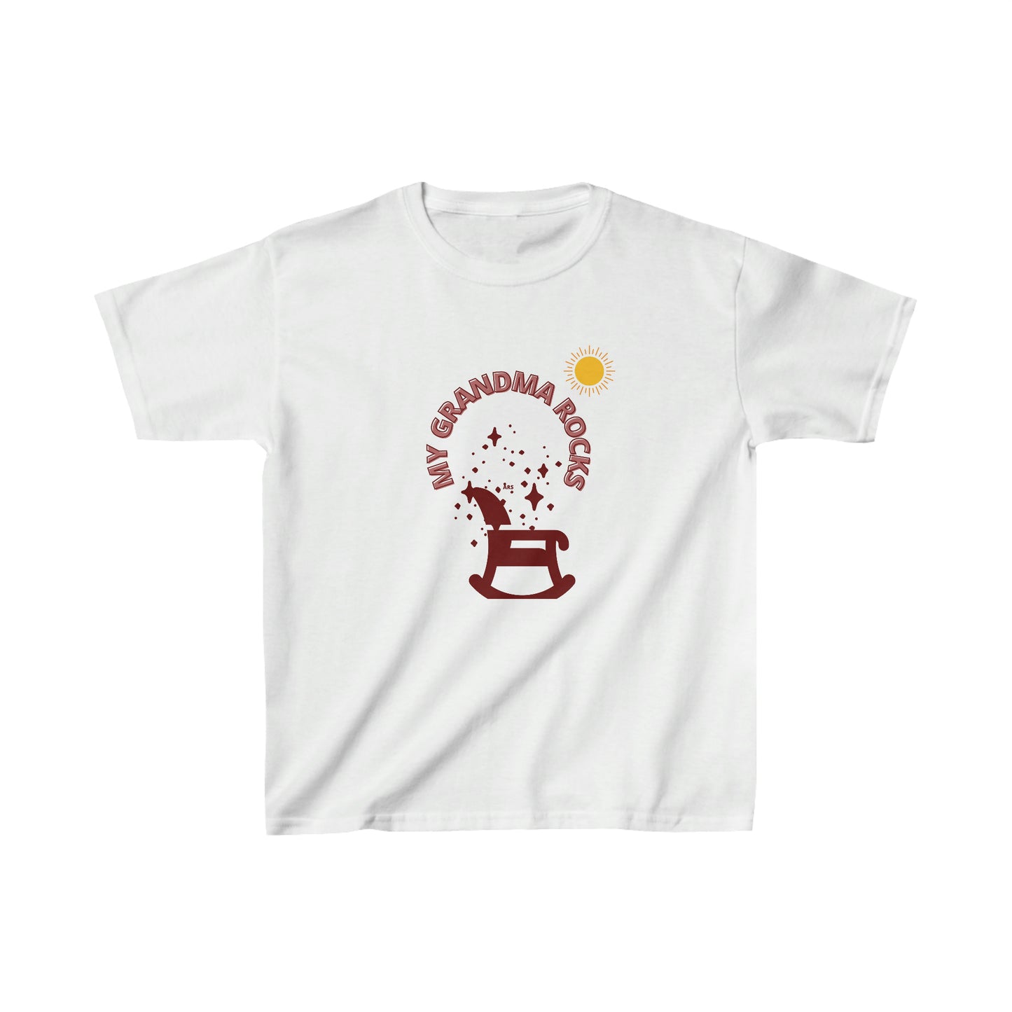 "My Grandma Rocks" - Kids Heavy Cotton™ Tee