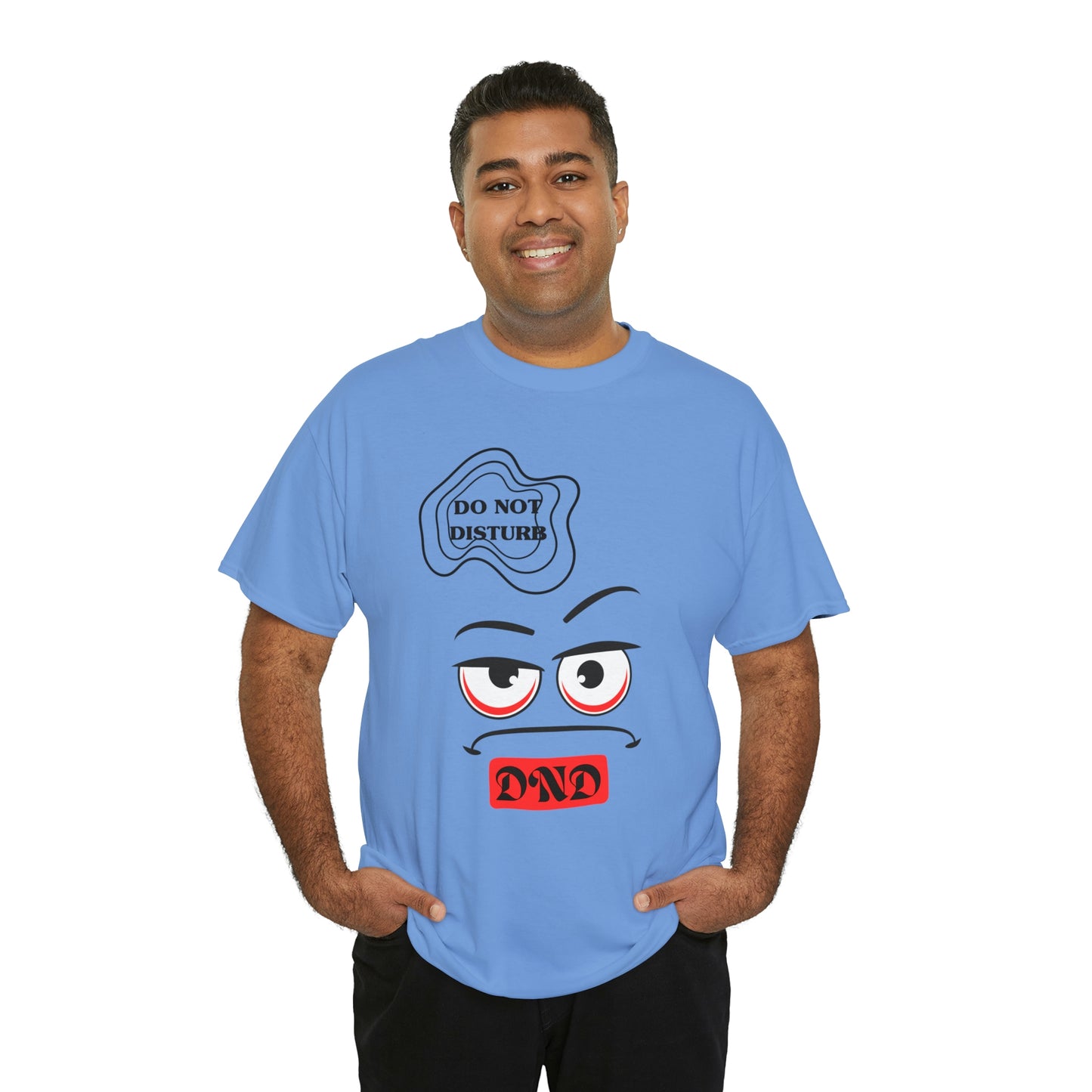 "DO NOT DISTURB" Unisex Heavy Cotton Tee