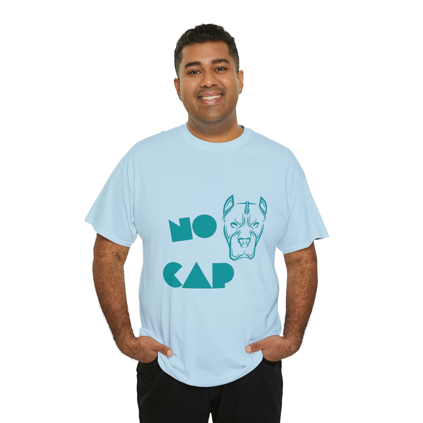 ''NO CAP " Unisex Heavy Cotton Tee