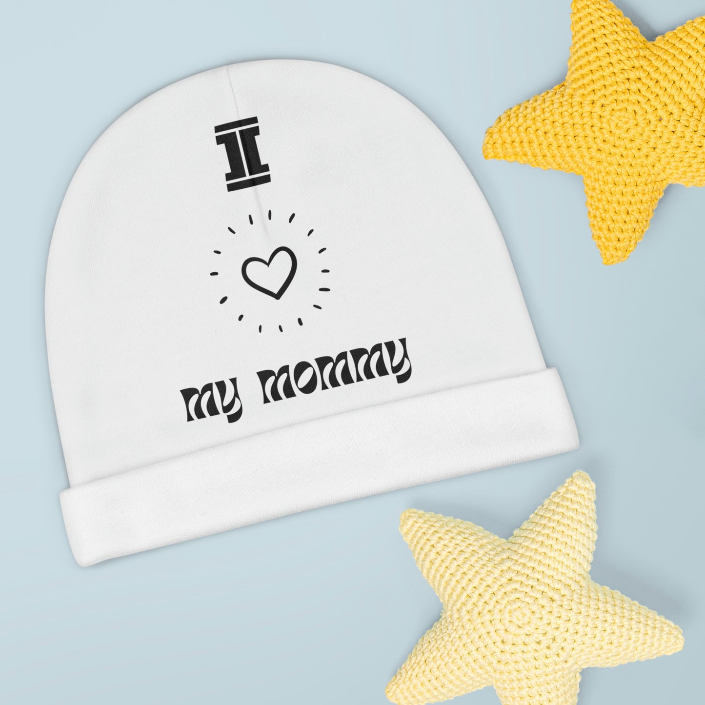 "I HEART MOMMY" Baby Beanie