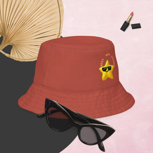 Best Mom Everrr Reversible bucket hat